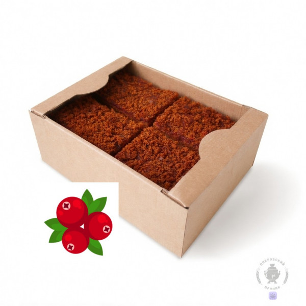 №3 Пряник 1кг с фруктовой начинкой Брусника в Нижнеудинске