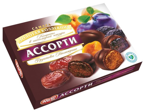 №2 КФ МИР Фруктовое наслаждение (набор шоколадных конфет) 170г в Нижнеудинске