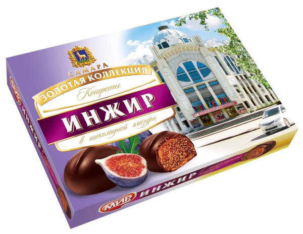 №2 КФ МИР Инжир в шоколадной глазури 160г в Нижнеудинске